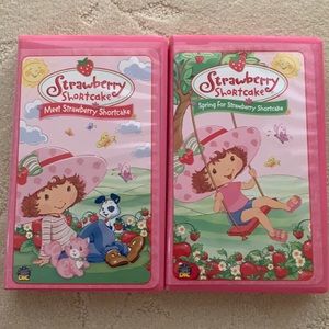 Strawberry Shortcake Tapes Set of Two!